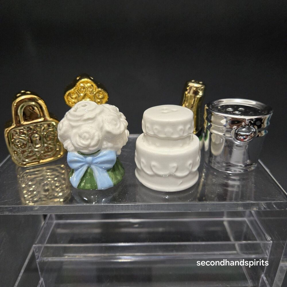 Cracker Barrel Wedding Theme  Salt & Pepper  Shaker Sets  3 Sets Included